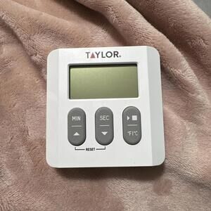 Taylor Precision Mini Magnetic Digital Kitchen Timer